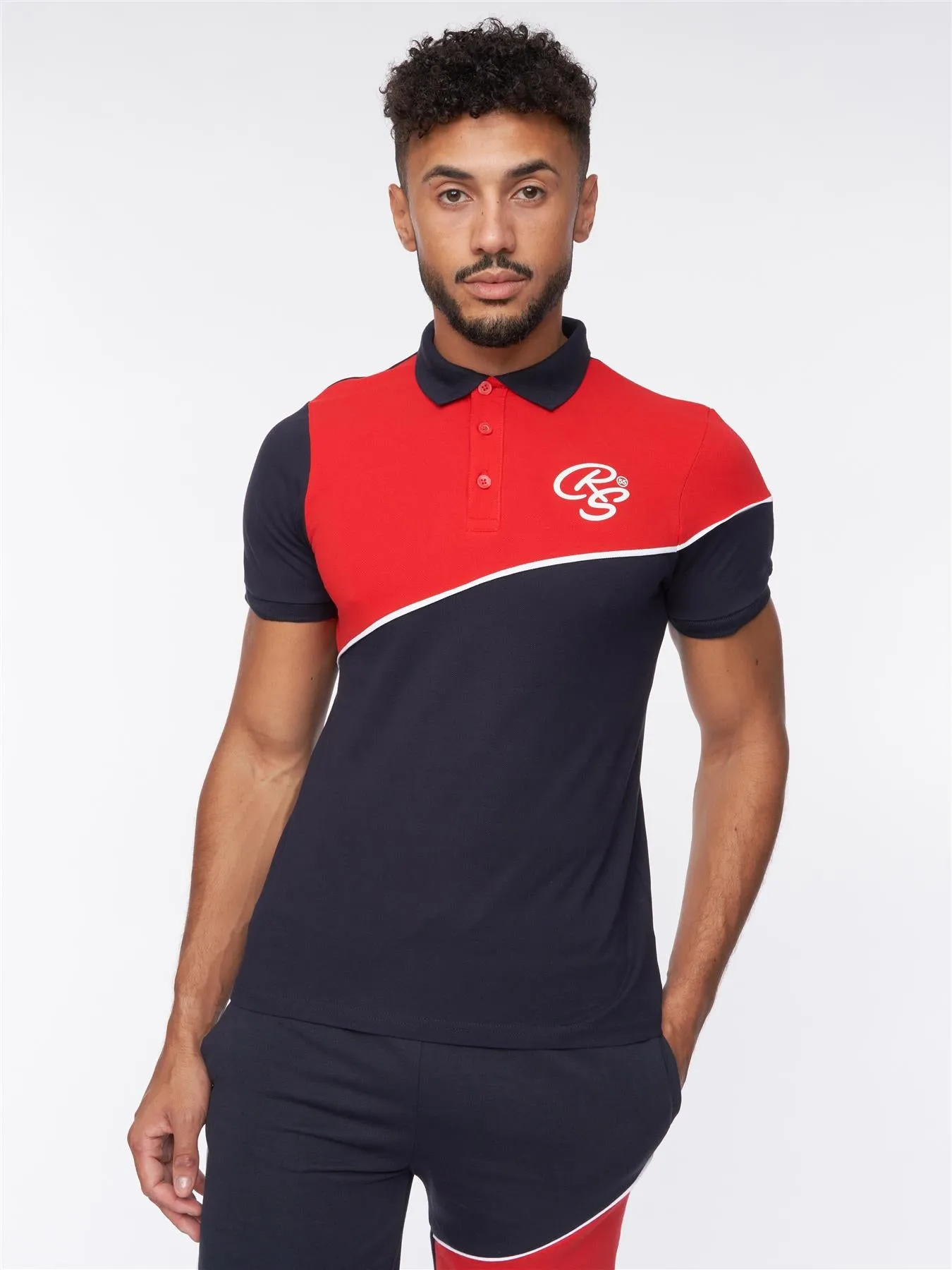 Ventamoore Polo/Shorts Set Navy/Red sold by Brand Corner product image thumbnail 2