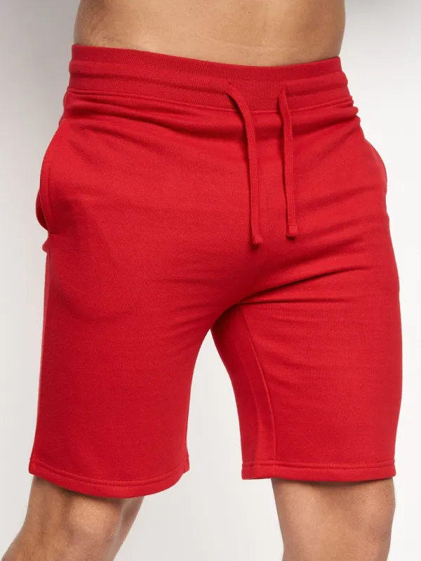 Mens Bengston Jog Shorts Red sold by Brand Corner