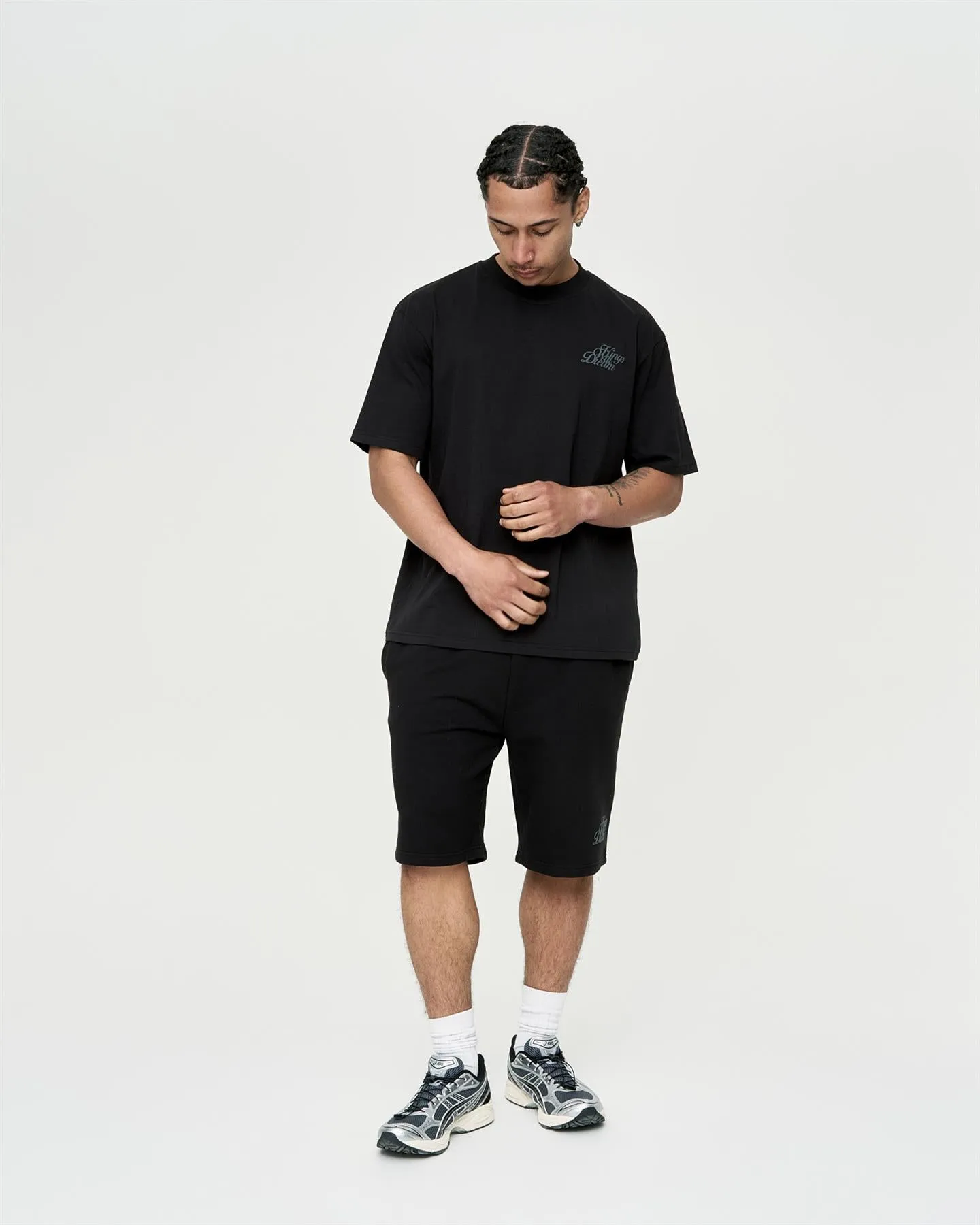 Mens Studio Scripted Jog Shorts Black sold by Brand Corner product image thumbnail 5