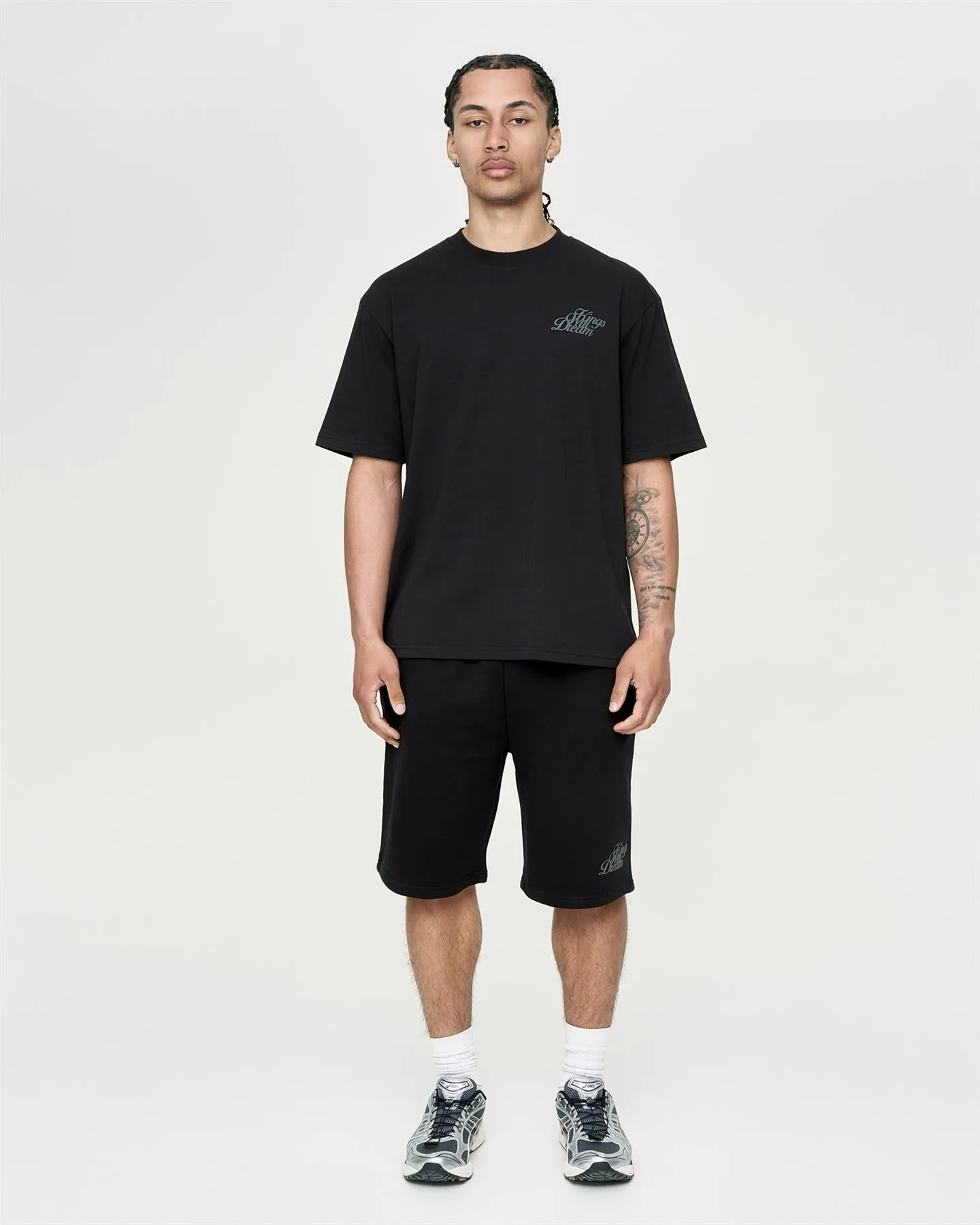 Mens Studio Scripted Jog Shorts Black sold by Brand Corner product image thumbnail 4