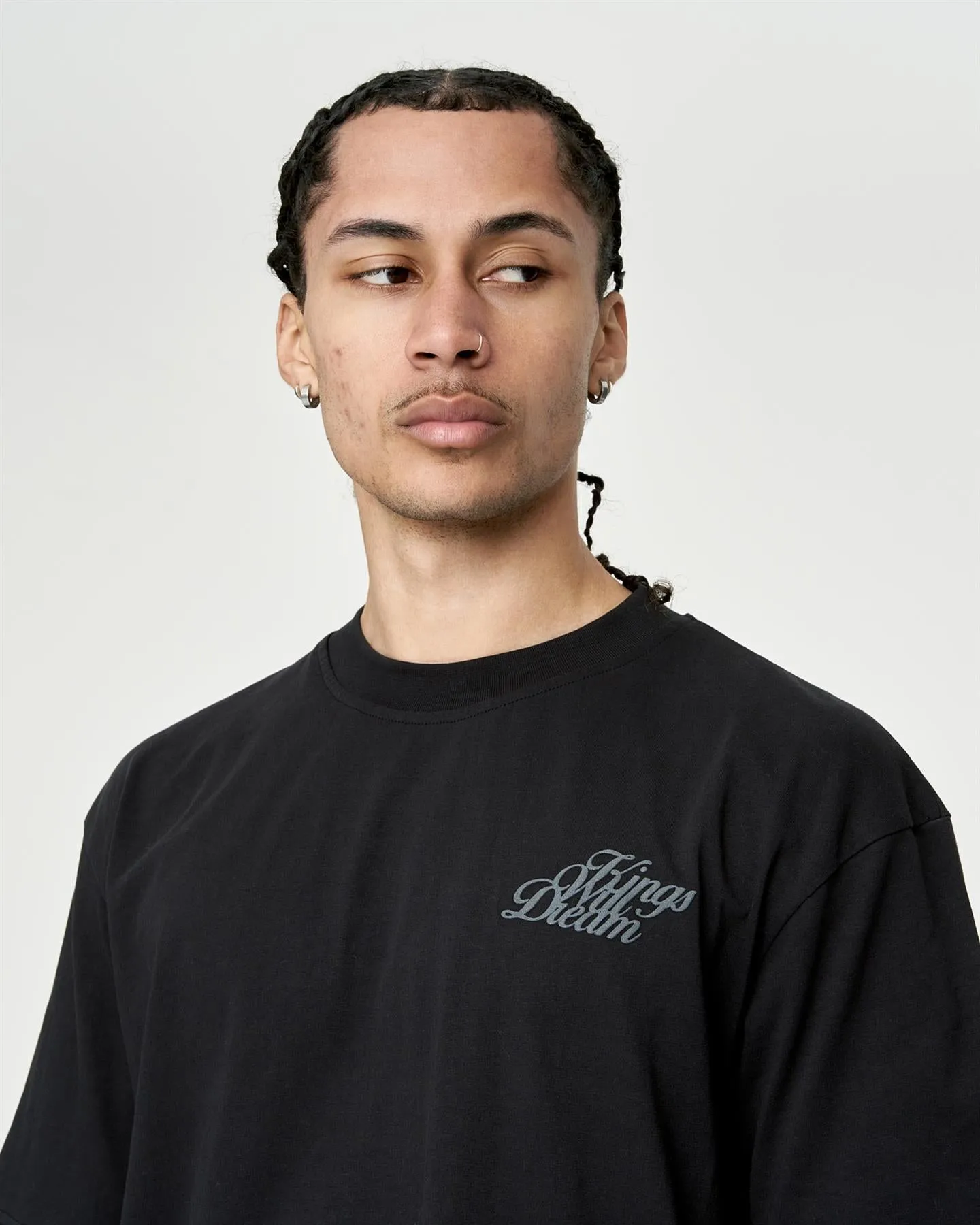 Mens Studio Scripted T-Shirt Black sold by Brand Corner product image thumbnail 3