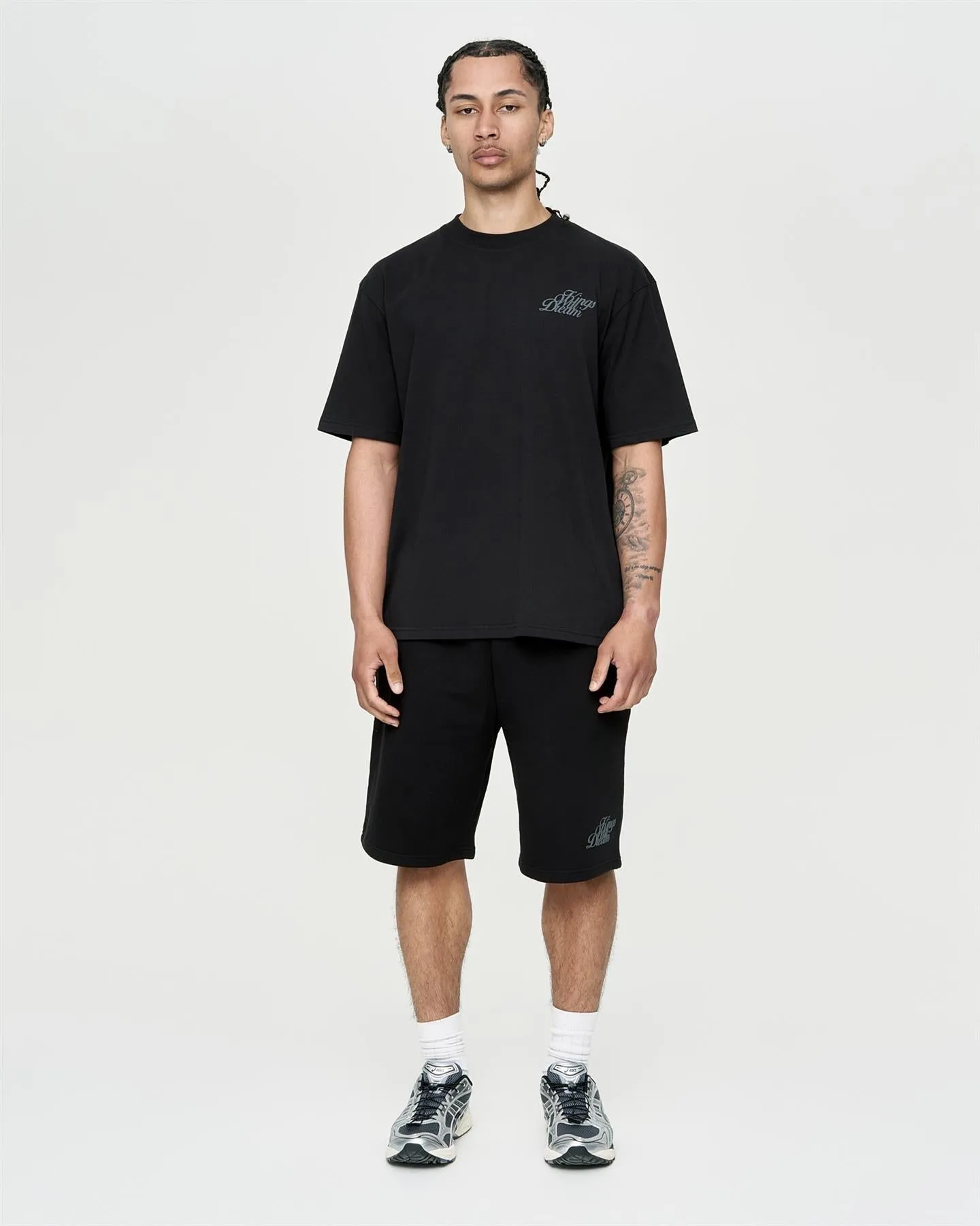Mens Studio Scripted T-Shirt Black sold by Brand Corner product image thumbnail 4