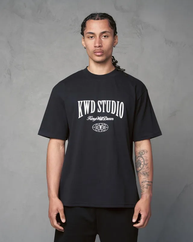 Mens Studio Studios T-Shirt Black sold by Brand Corner