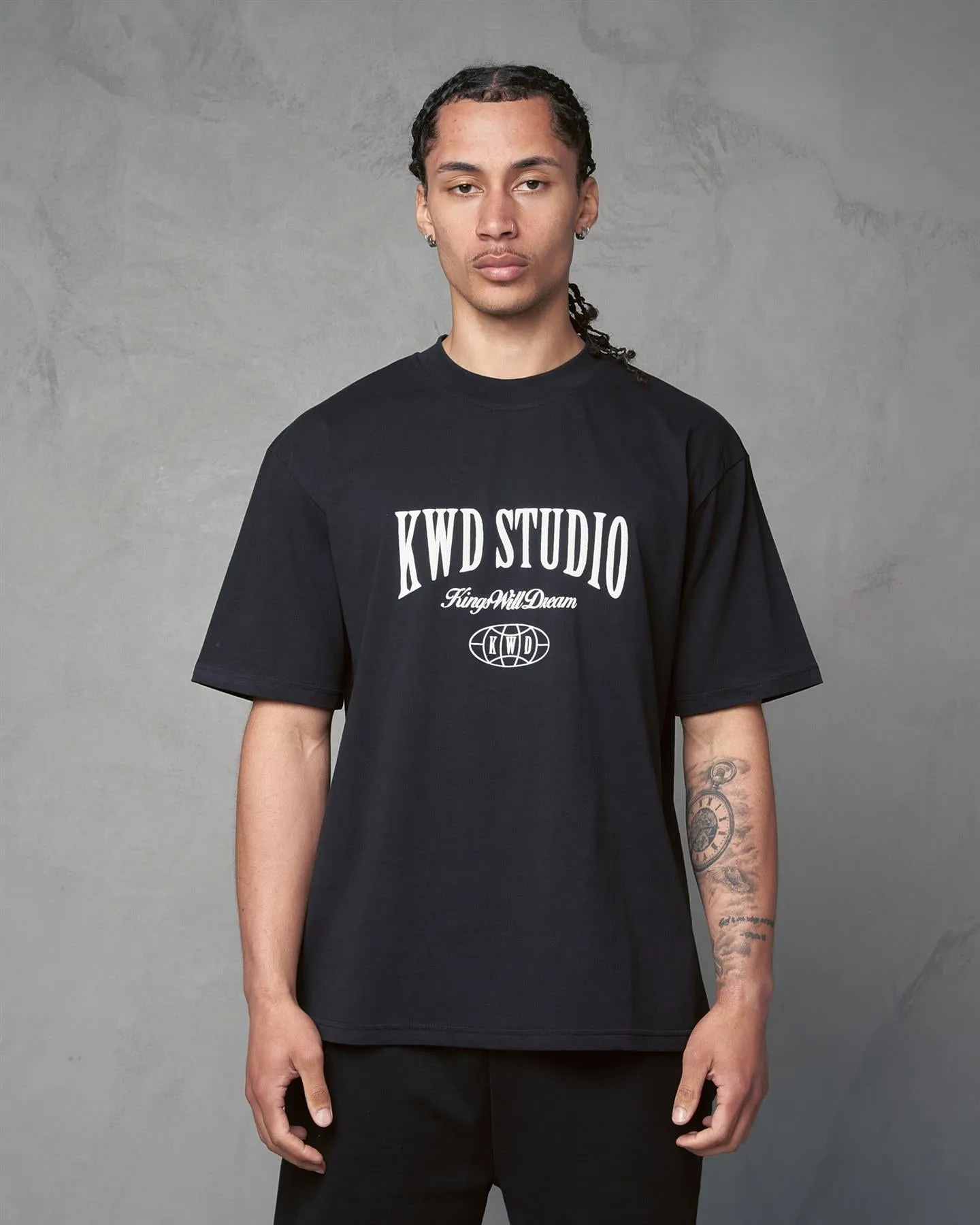 Mens Studio Studios T-Shirt Black sold by Brand Corner