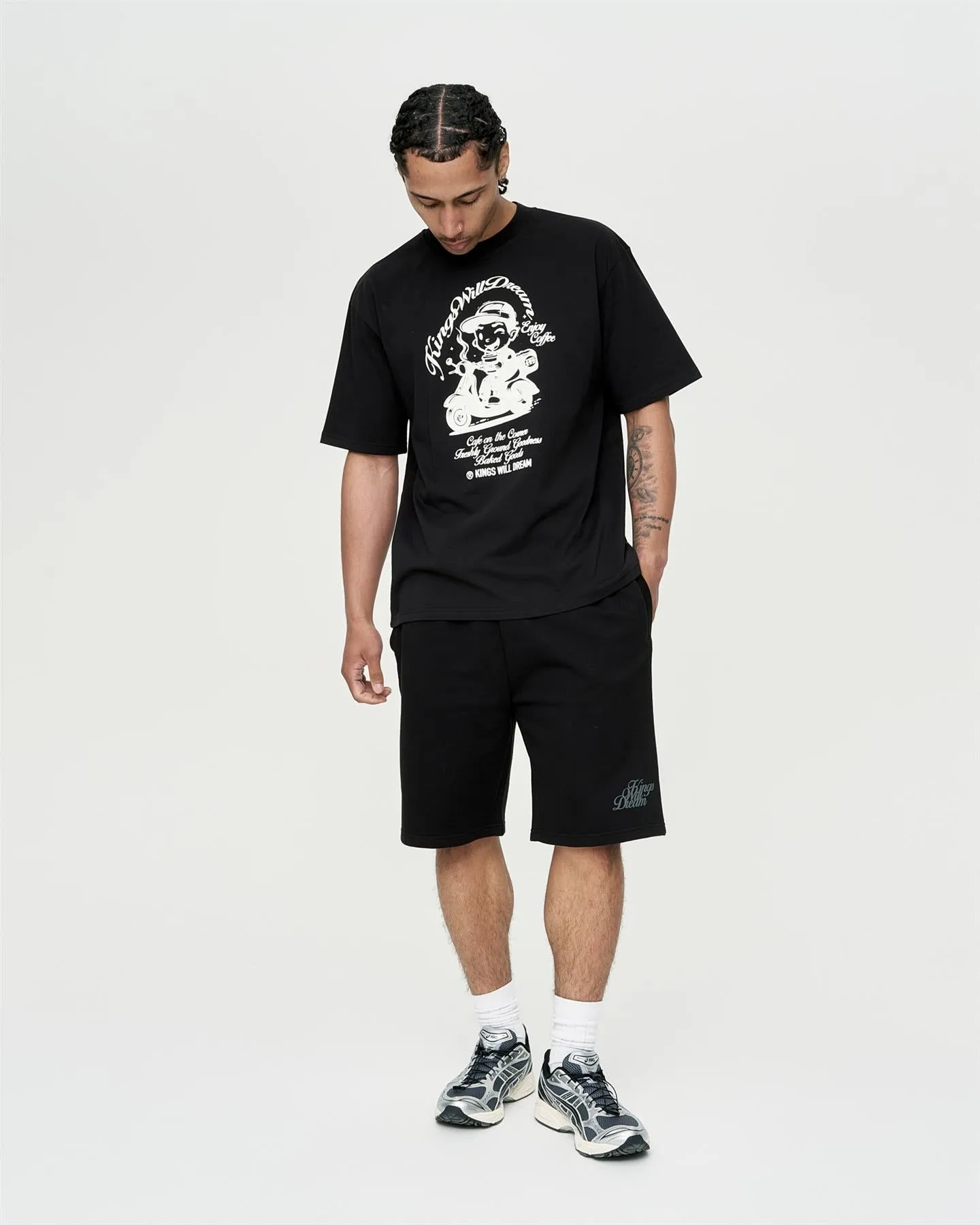 Mens Studio Cafe Boy T-Shirt Black sold by Brand Corner product image thumbnail 5