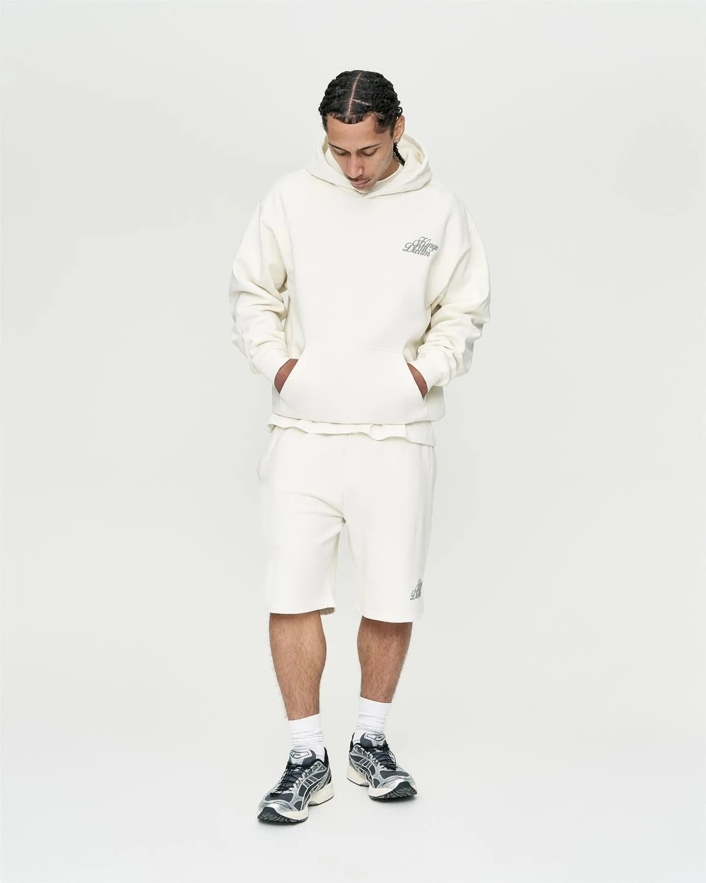 Mens Studio Scripted Hoodie Off White sold by Brand Corner product image thumbnail 5