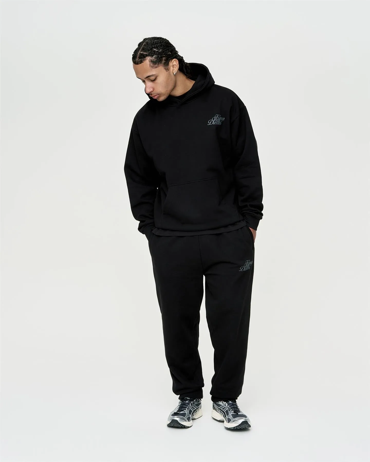 Mens Studio Scripted Hoodie Black sold by Brand Corner product image thumbnail 5