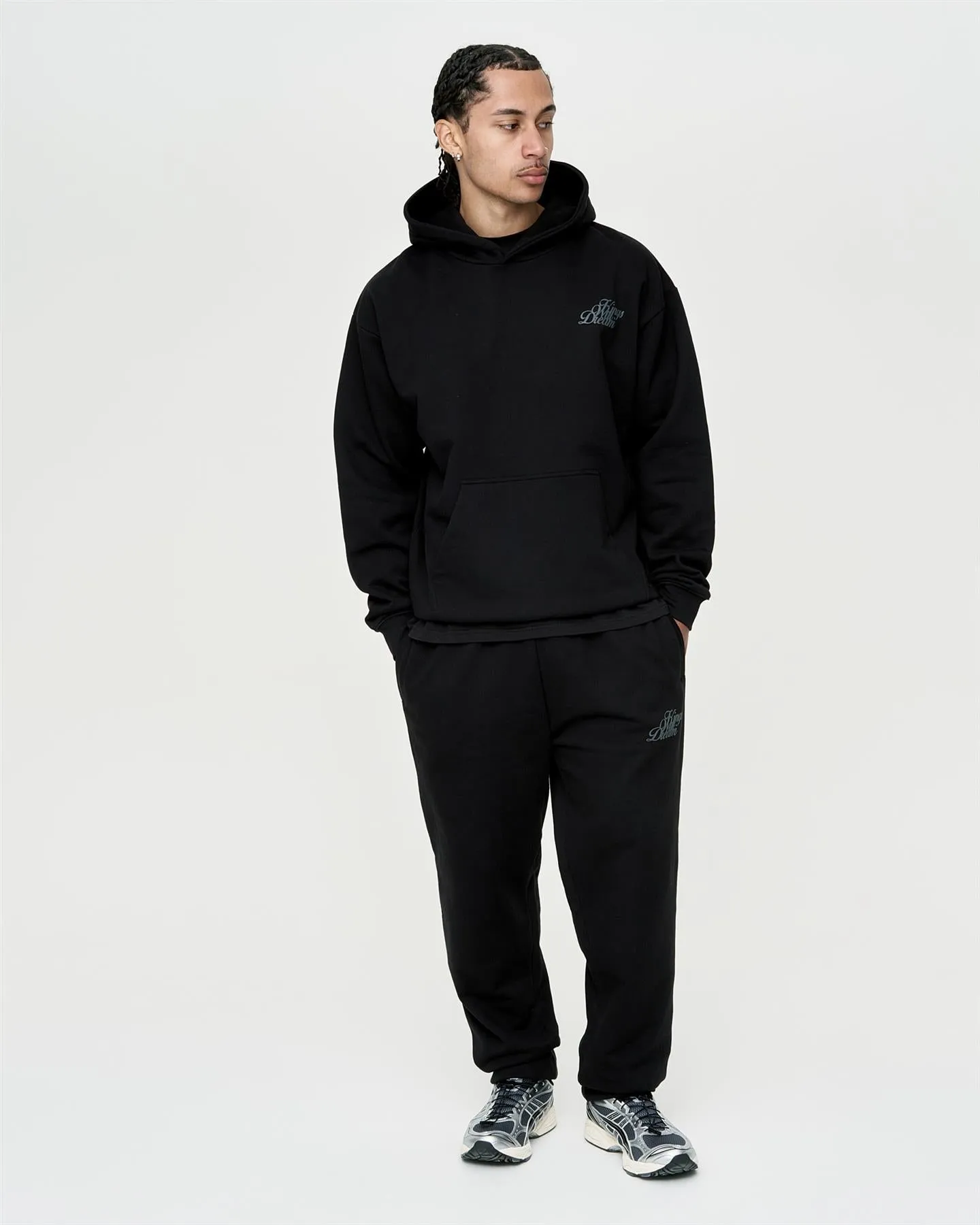 Mens Studio Scripted Hoodie Black sold by Brand Corner product image thumbnail 4