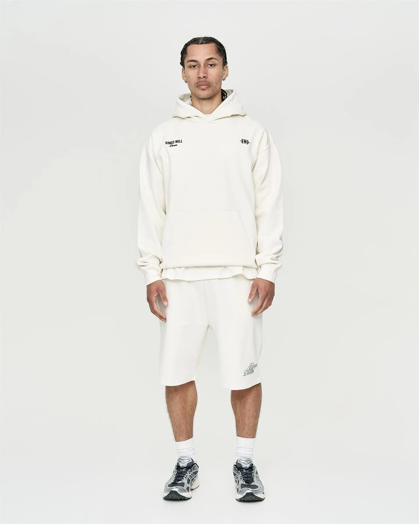 Mens Studio Garment District Hoodie White sold by Brand Corner product image thumbnail 4