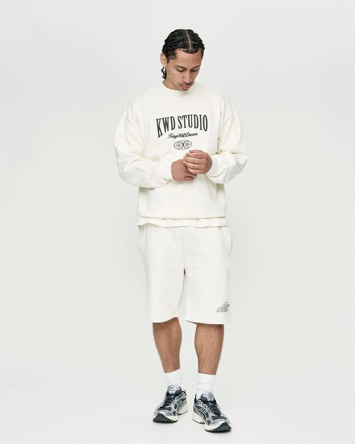 Mens Studio Studios Crew Sweat Off White sold by Brand Corner product image thumbnail 5