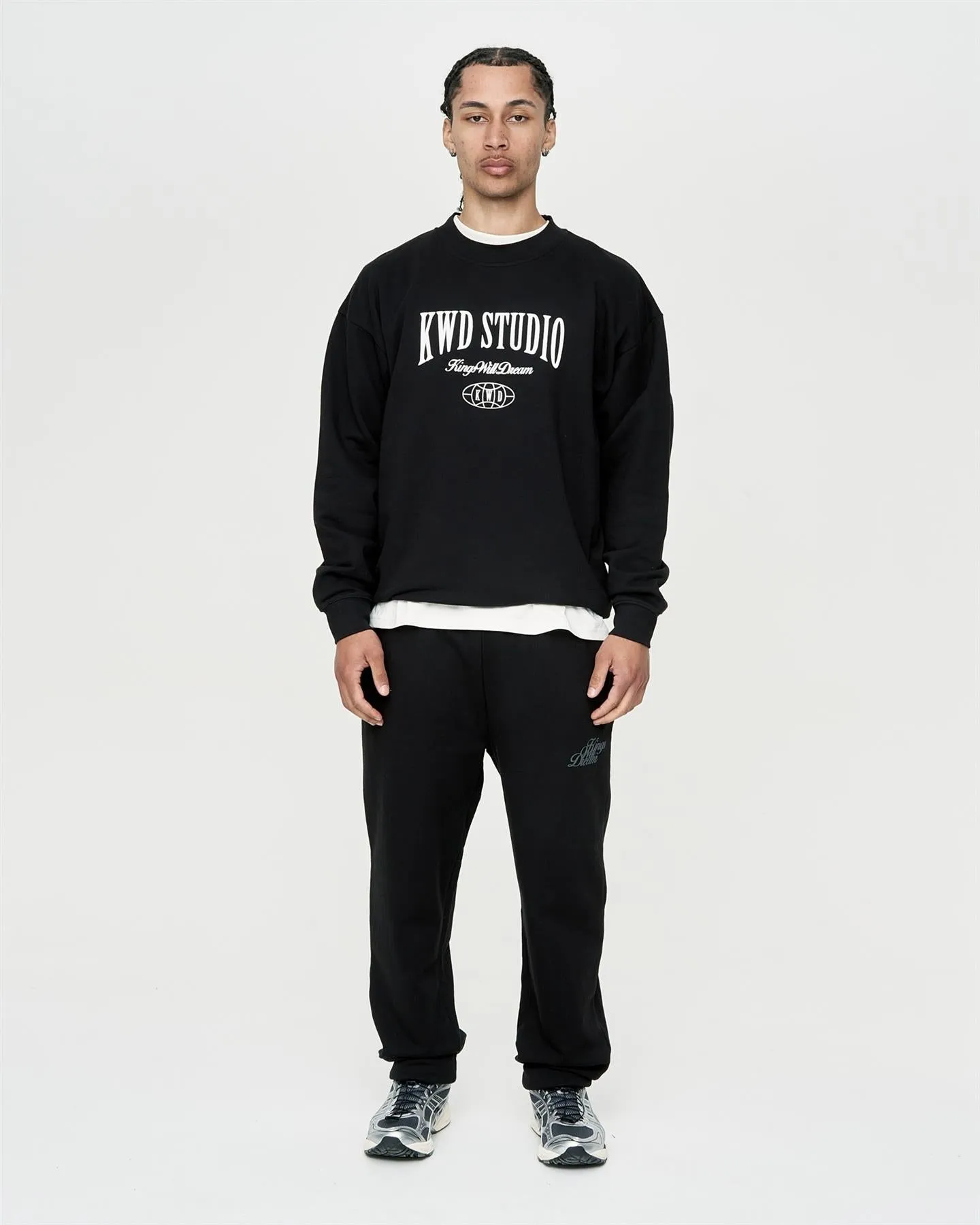 Mens Studio Studios Crew Sweat Black sold by Brand Corner product image thumbnail 4