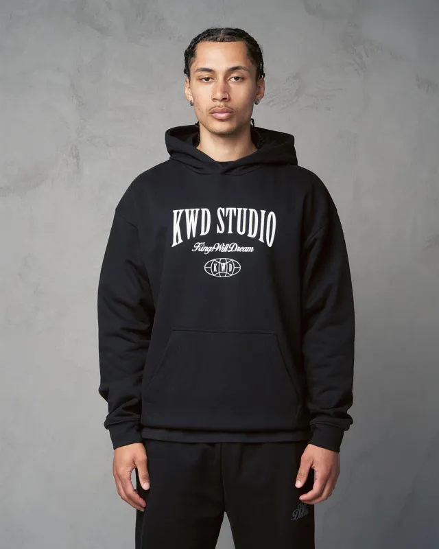 Mens Studio Studios Hoodie Black sold by Brand Corner