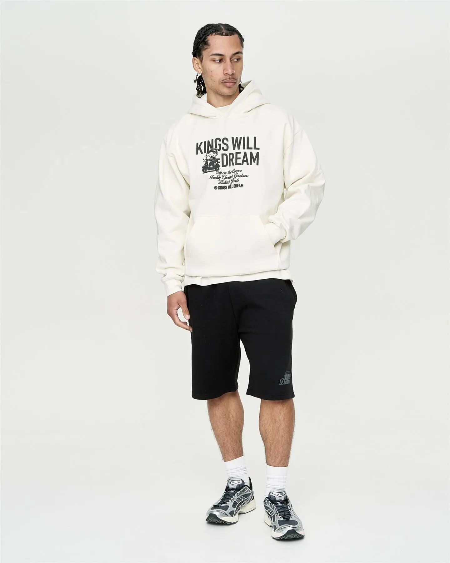 Mens Studio Cafe Boy Hoodie Off White sold by Brand Corner product image thumbnail 5