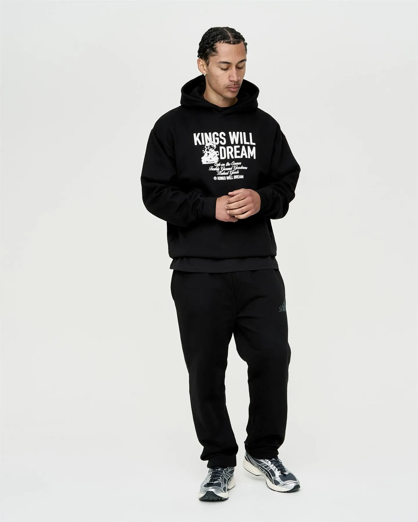 Mens Studio Cafe Boy Hoodie Black sold by Brand Corner product image thumbnail 5