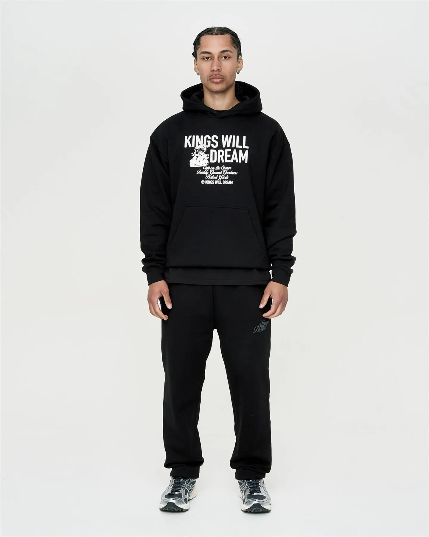Mens Studio Cafe Boy Hoodie Black sold by Brand Corner product image thumbnail 4