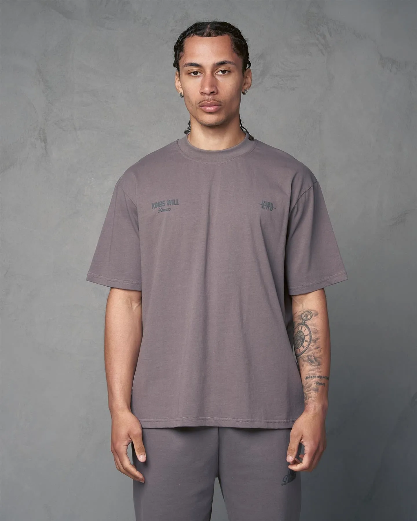 Mens Studio Garment District T-Shirt Grey sold by Brand Corner