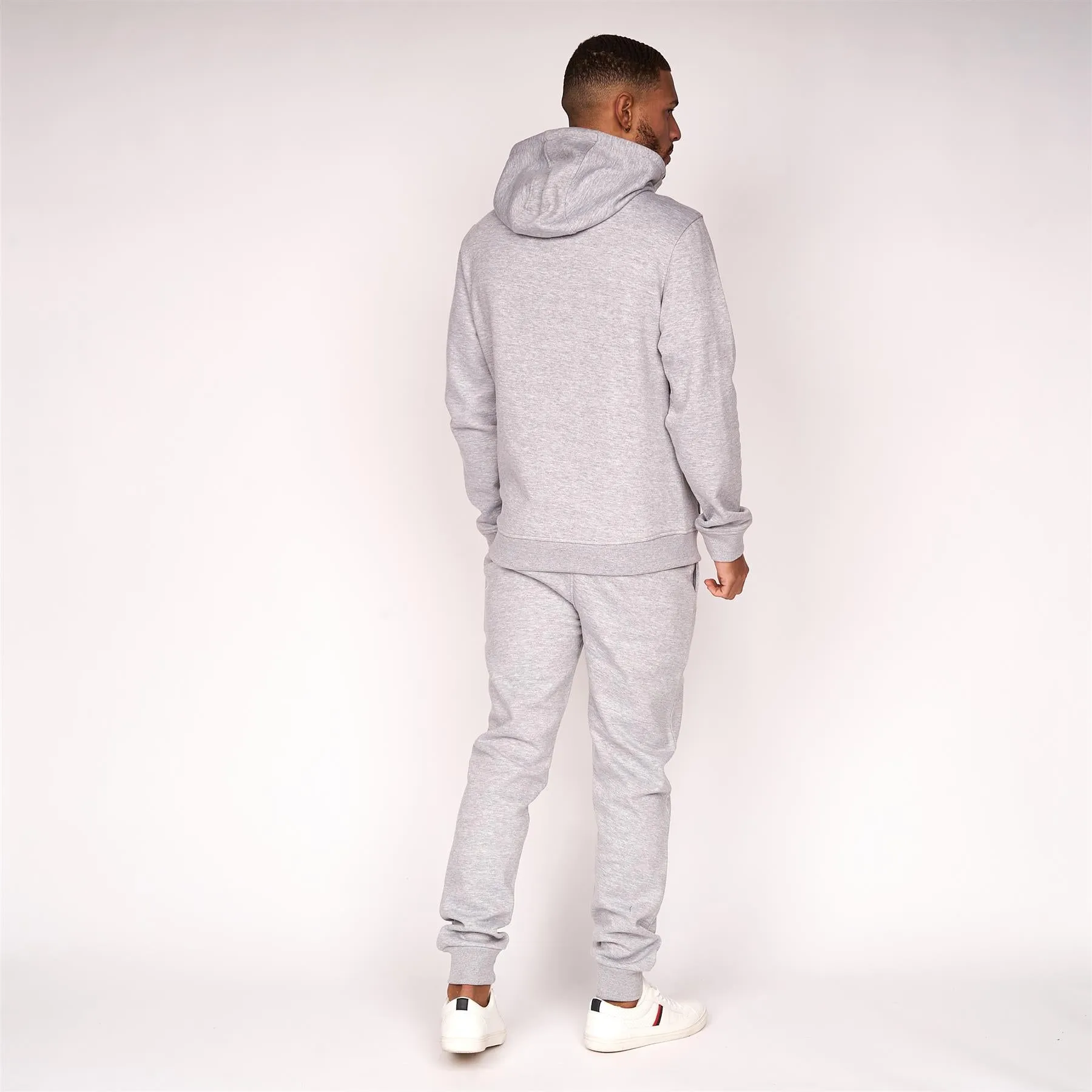 Mens Meleweres Snood Hoodie Grey Marl sold by Brand Corner product image thumbnail 4