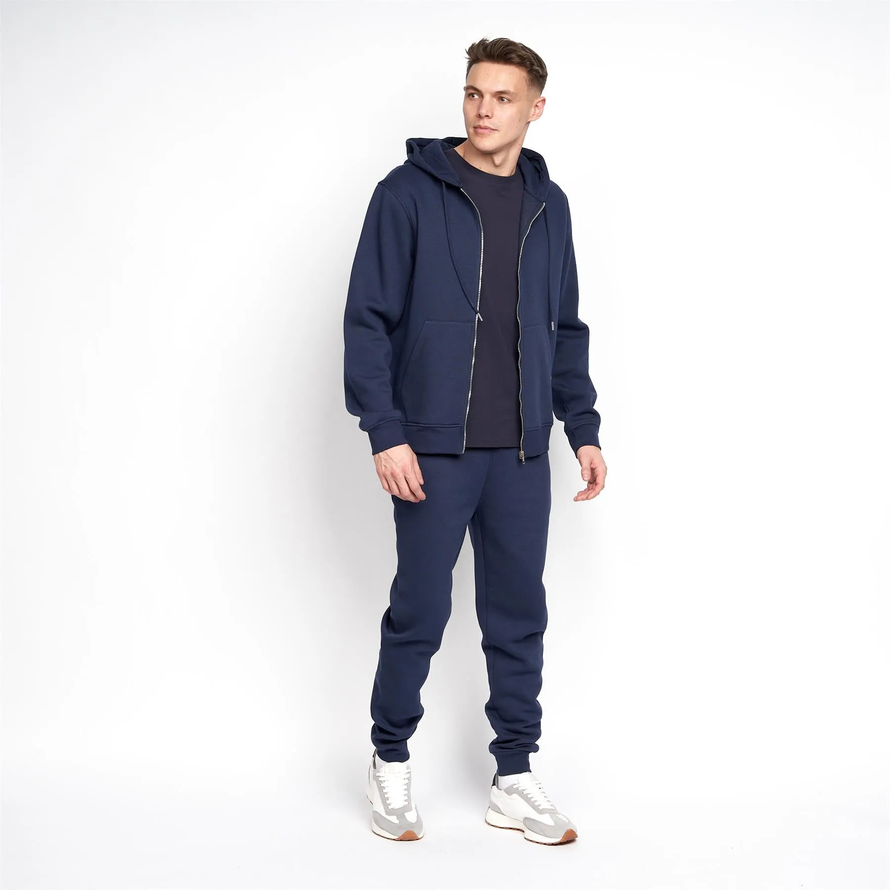 Garret MVE Zip Thru Hoodie Navy sold by Brand Corner product image thumbnail 3