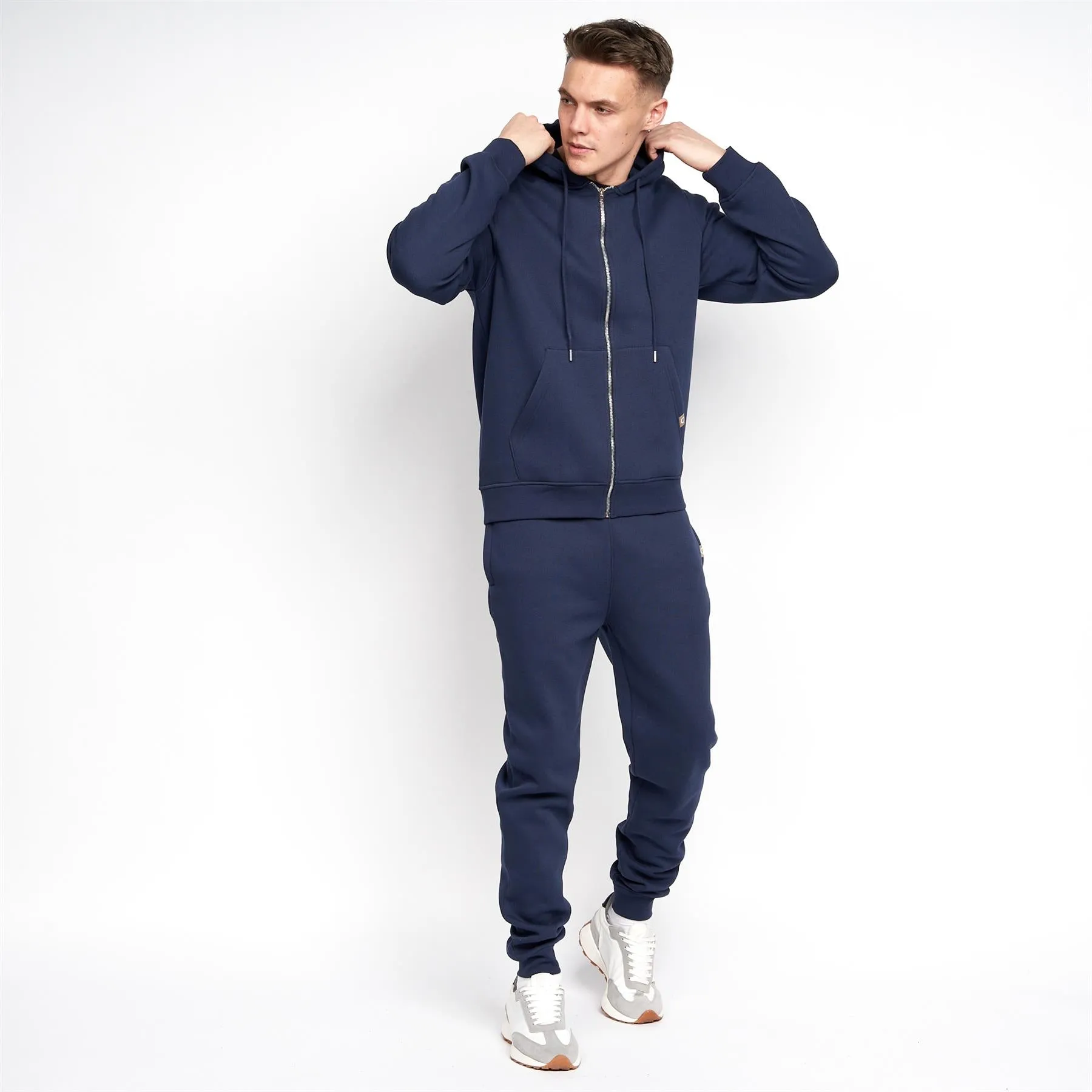 Garret MVE Zip Thru Hoodie Navy sold by Brand Corner product image thumbnail 4