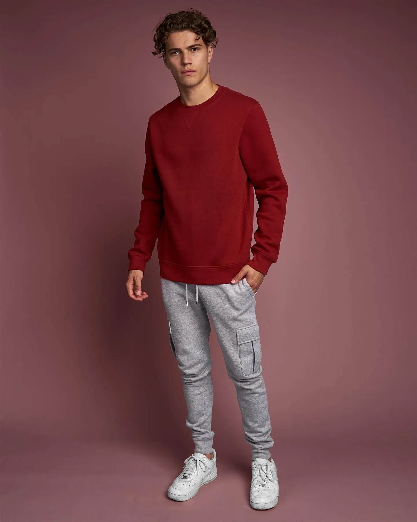 Cranwood Crew Sweat Red sold by Brand Corner product image thumbnail 3