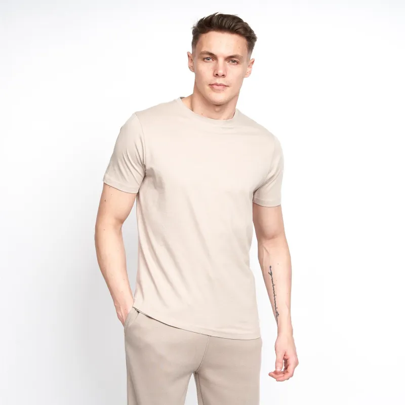 Fanshaw T-Shirt Stone sold by Brand Corner