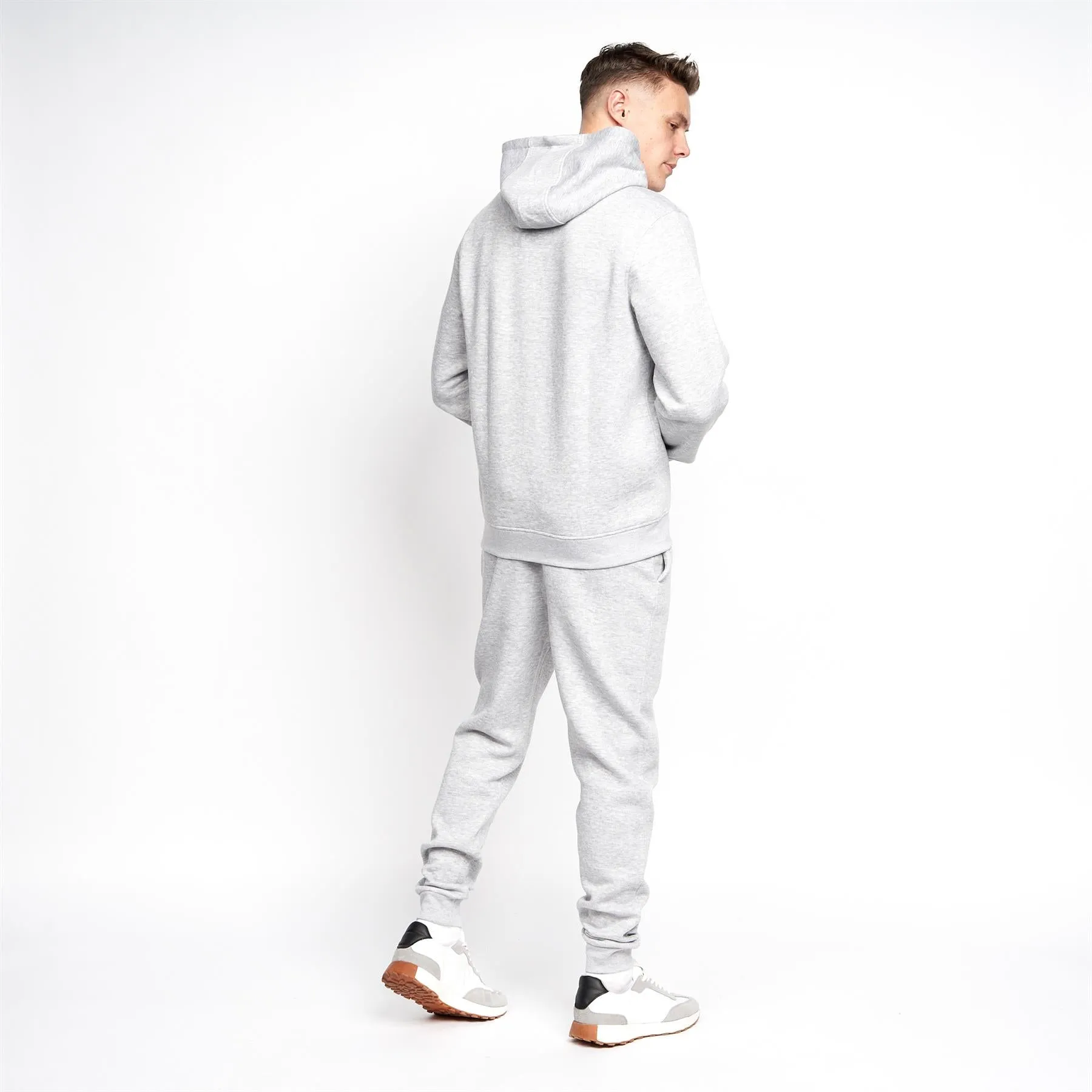 Garret Zip Thru Hoodieight Grey Marl sold by Brand Corner product image thumbnail 4