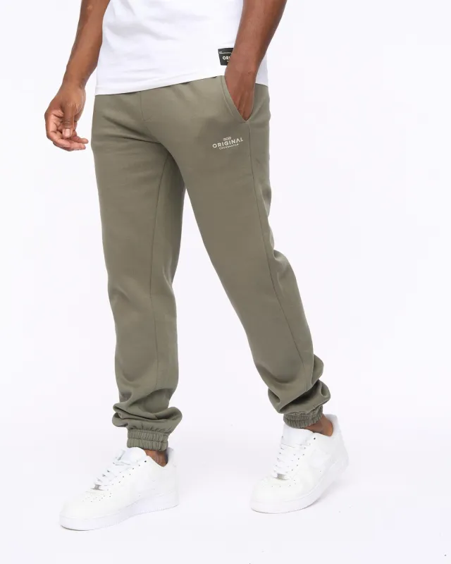 Mens Mappedout Joggers Olive sold by Brand Corner