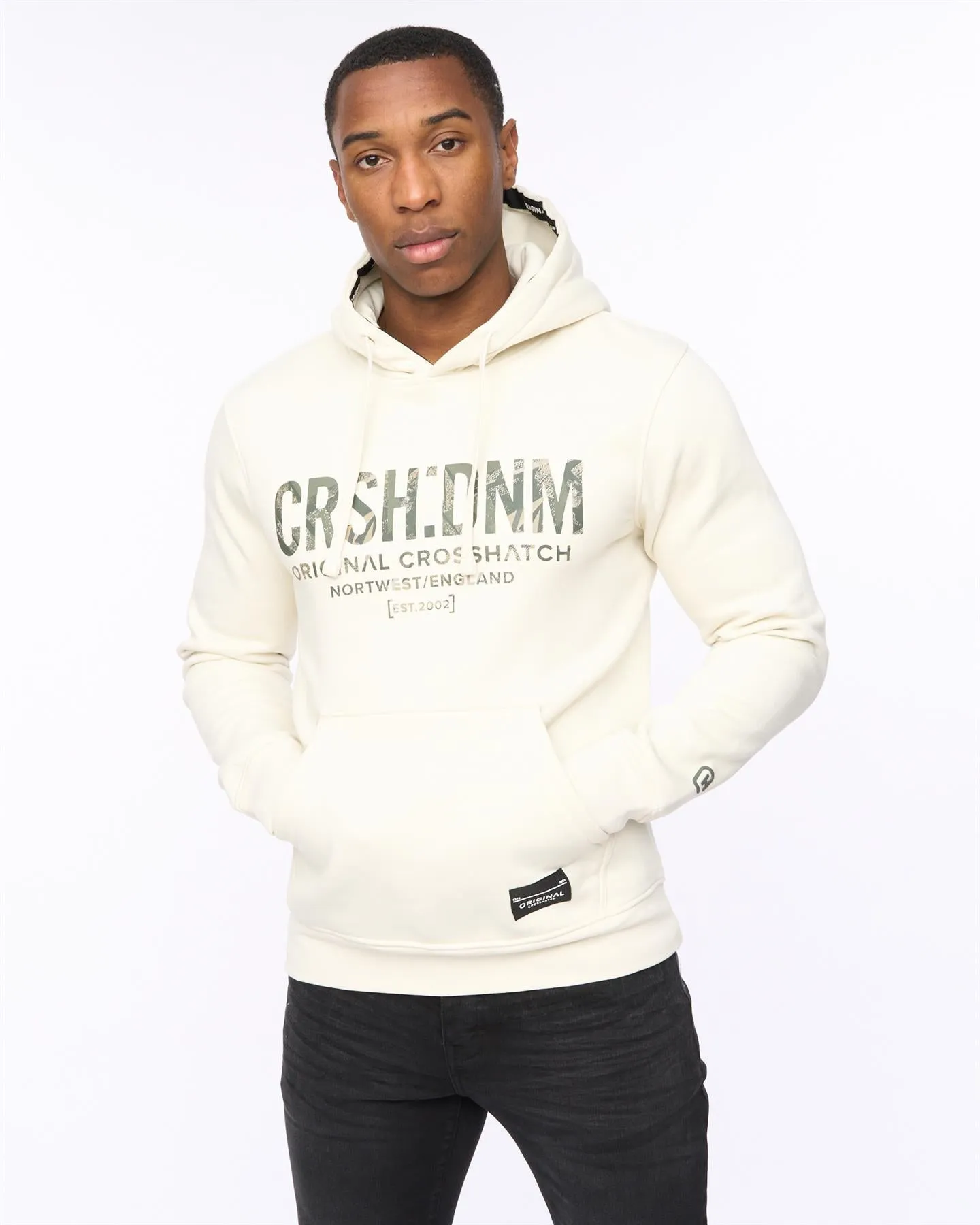 Mens Campbox Hoodie Off White sold by Brand Corner