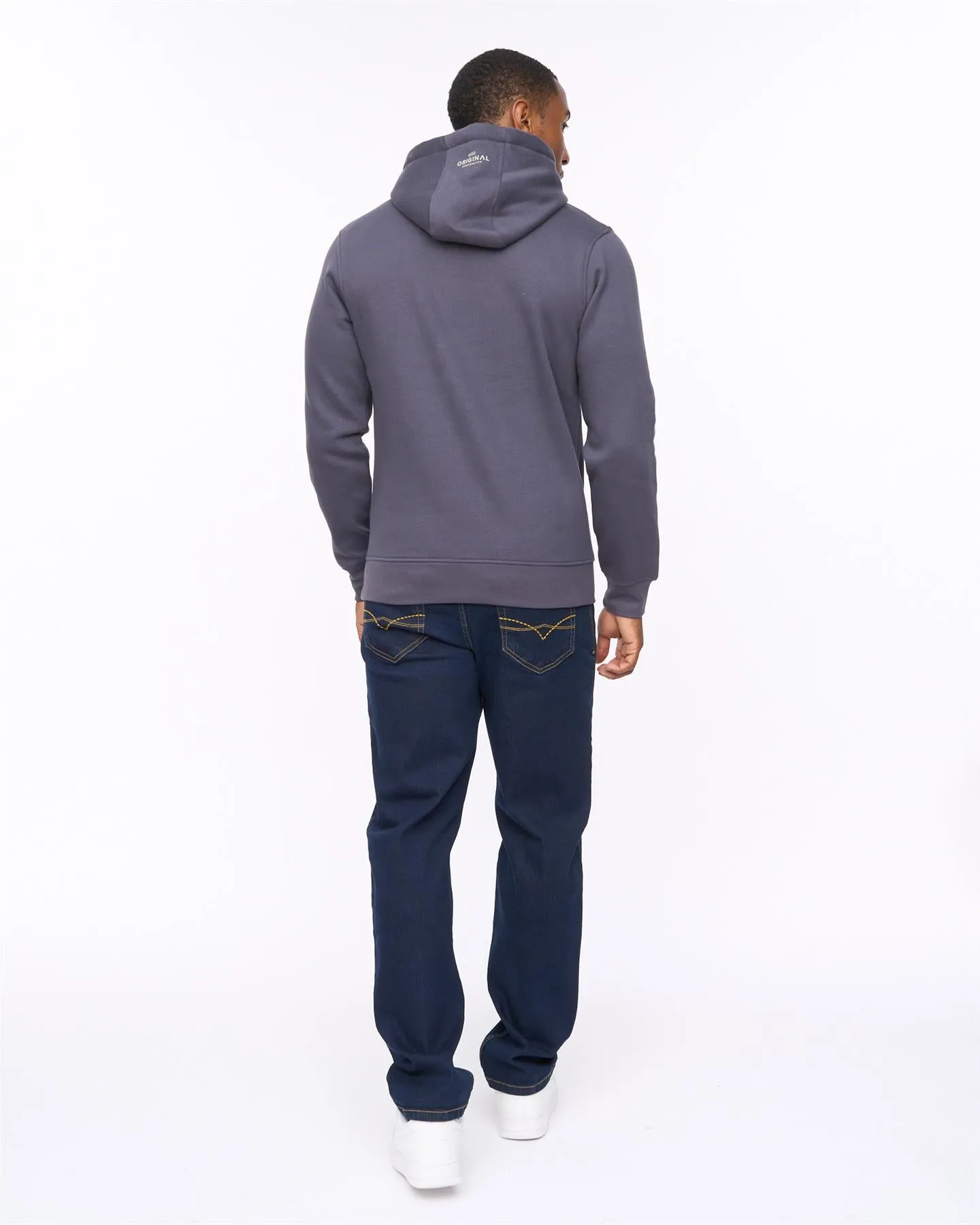 Mens Vintarge Hoodie Navy sold by Brand Corner product image thumbnail 4