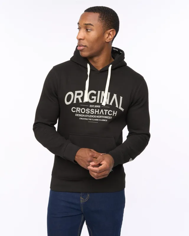 Mens Vintarge Hoodie Black sold by Brand Corner