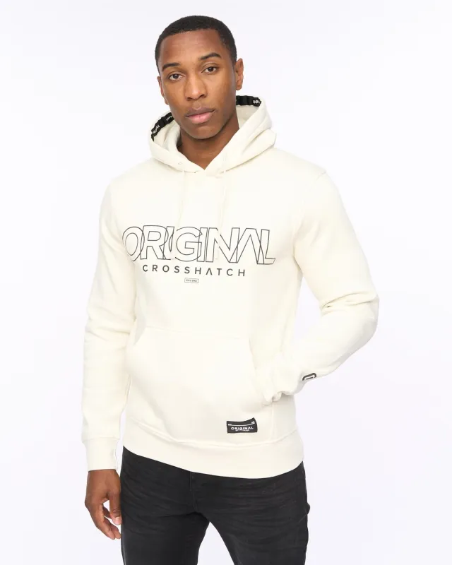 Mens Carrimoore Hoodie Off White sold by Brand Corner