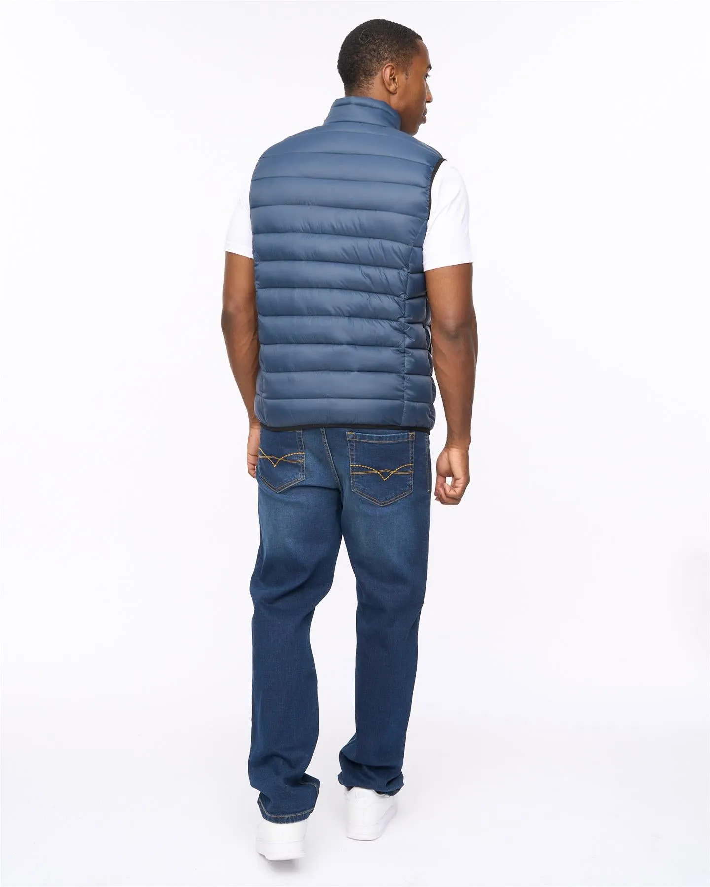 Mens Gattering MVE Gilet Navy sold by Brand Corner product image thumbnail 4