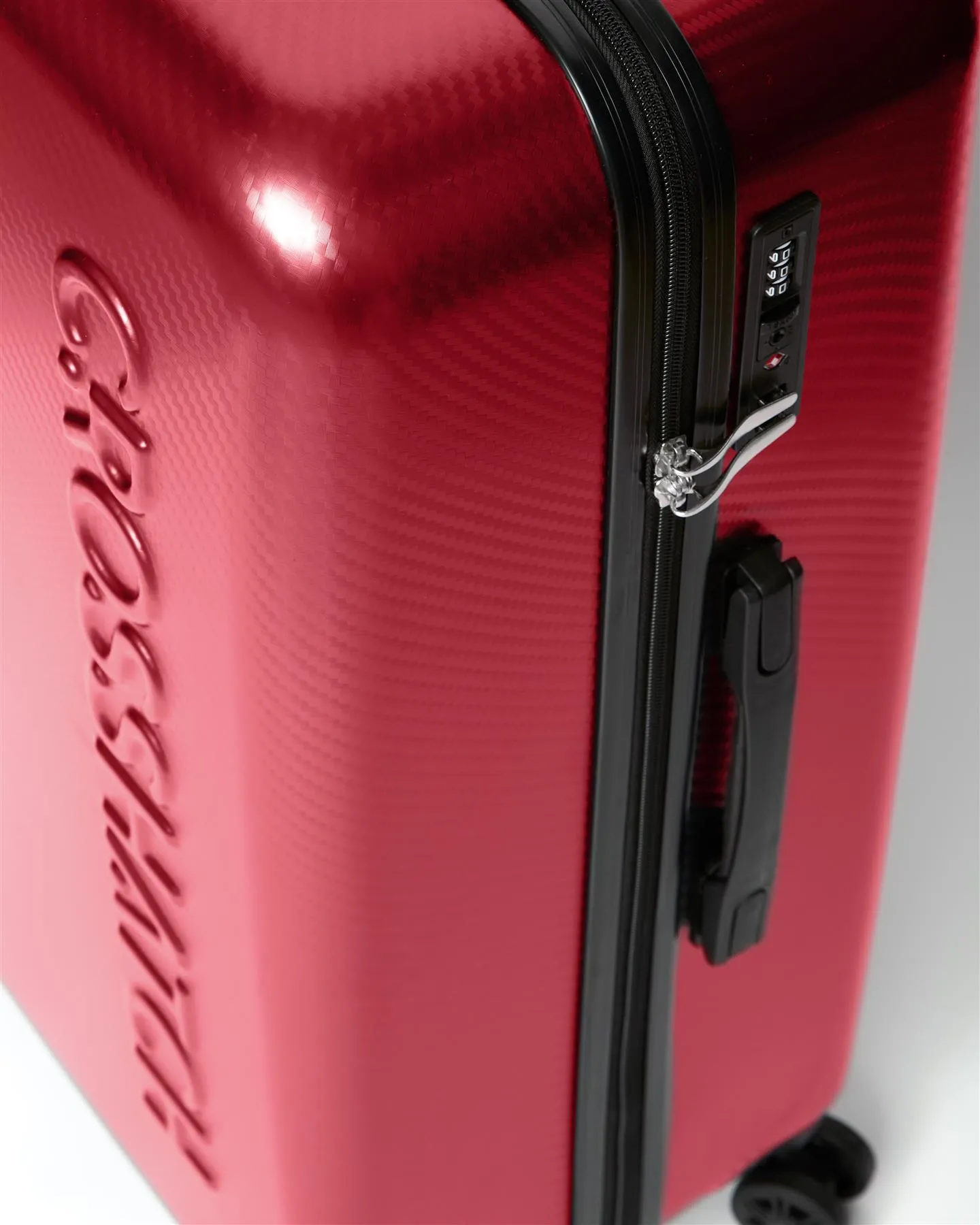 Mens Escapade Embossed Suitcase 3pk Dark Red sold by Brand Corner product image thumbnail 5
