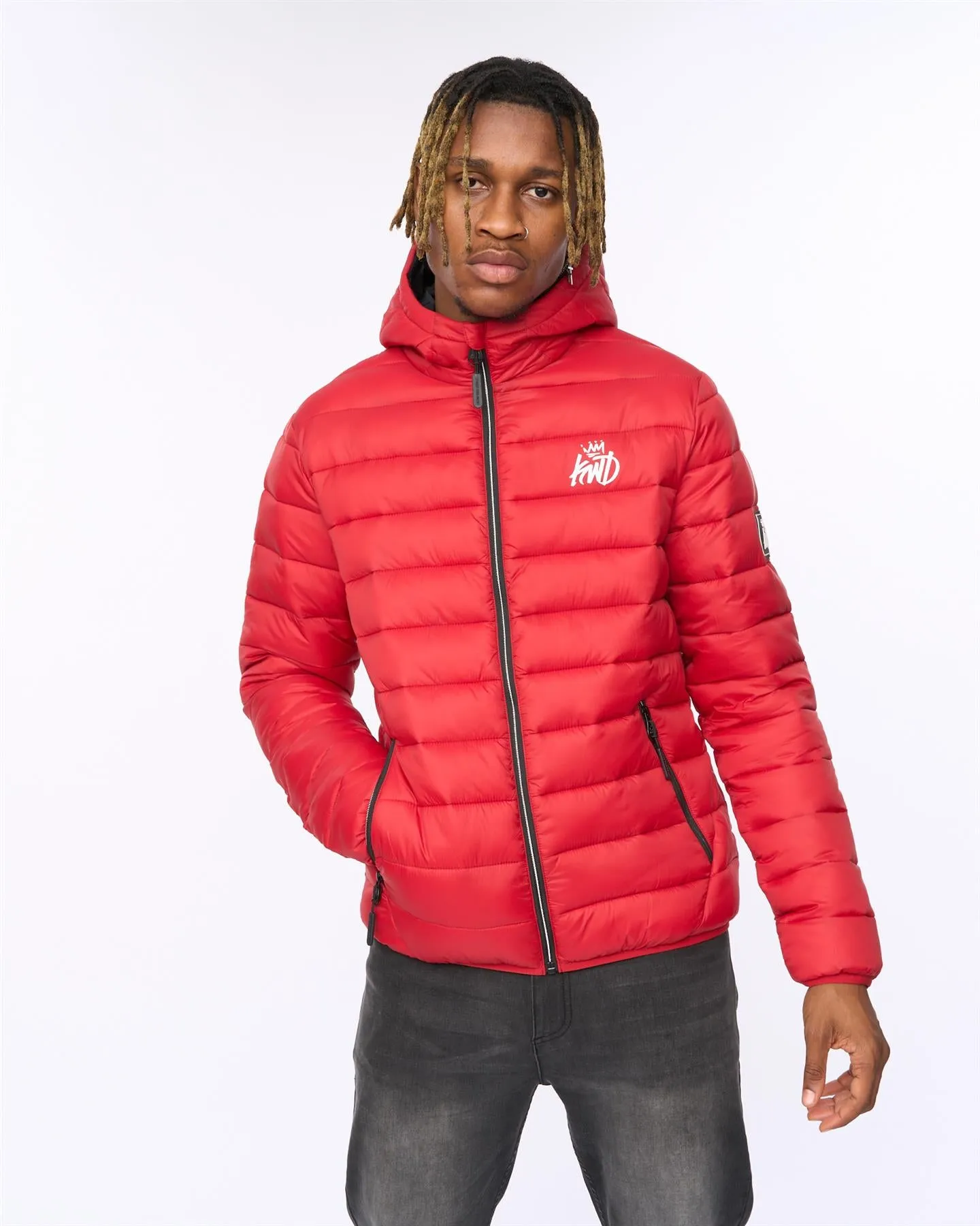 Mens Jackinson Puffer Jacket Red sold by Brand Corner product image thumbnail 2