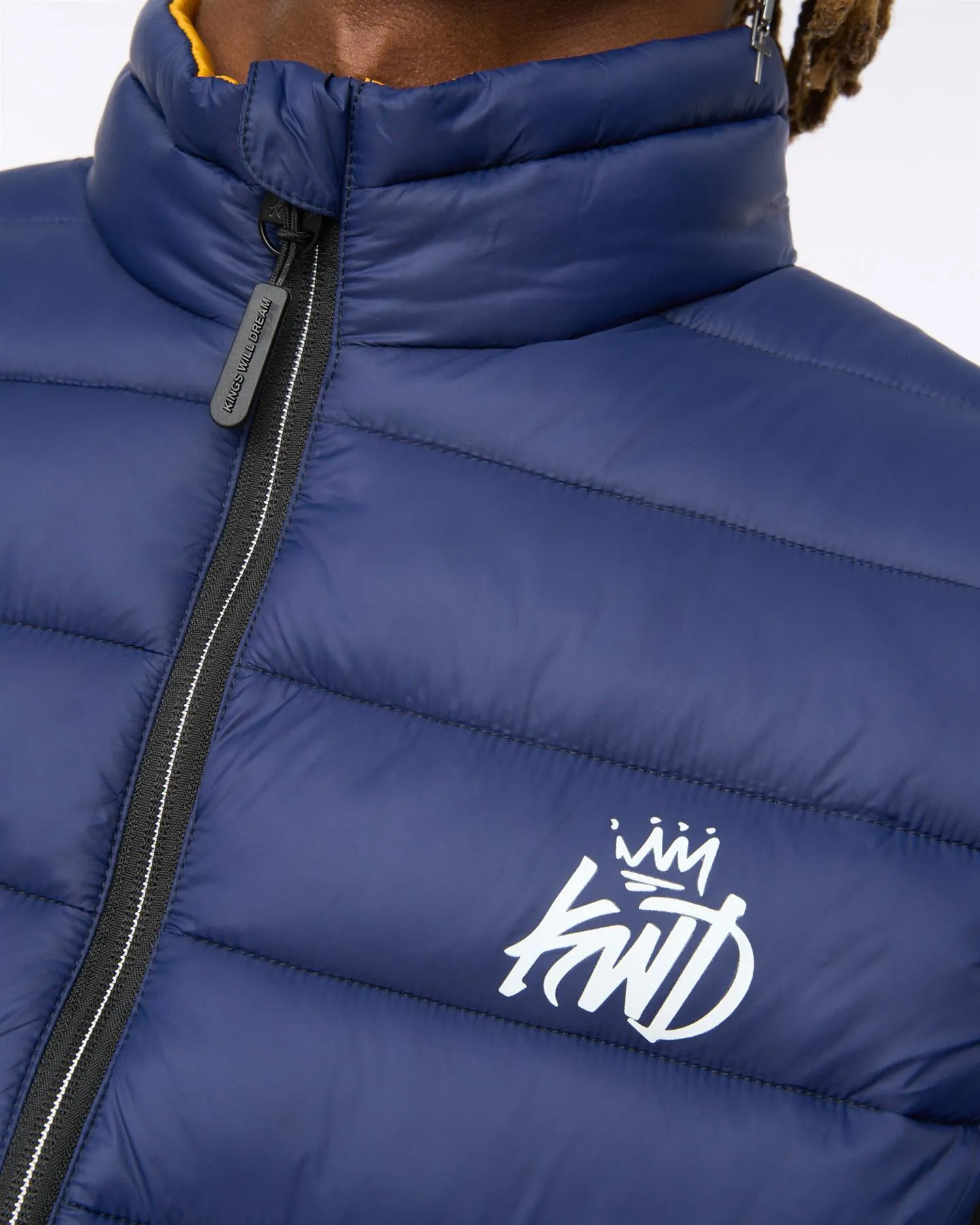 Mens Jackinson Gilet Navy sold by Brand Corner product image thumbnail 5