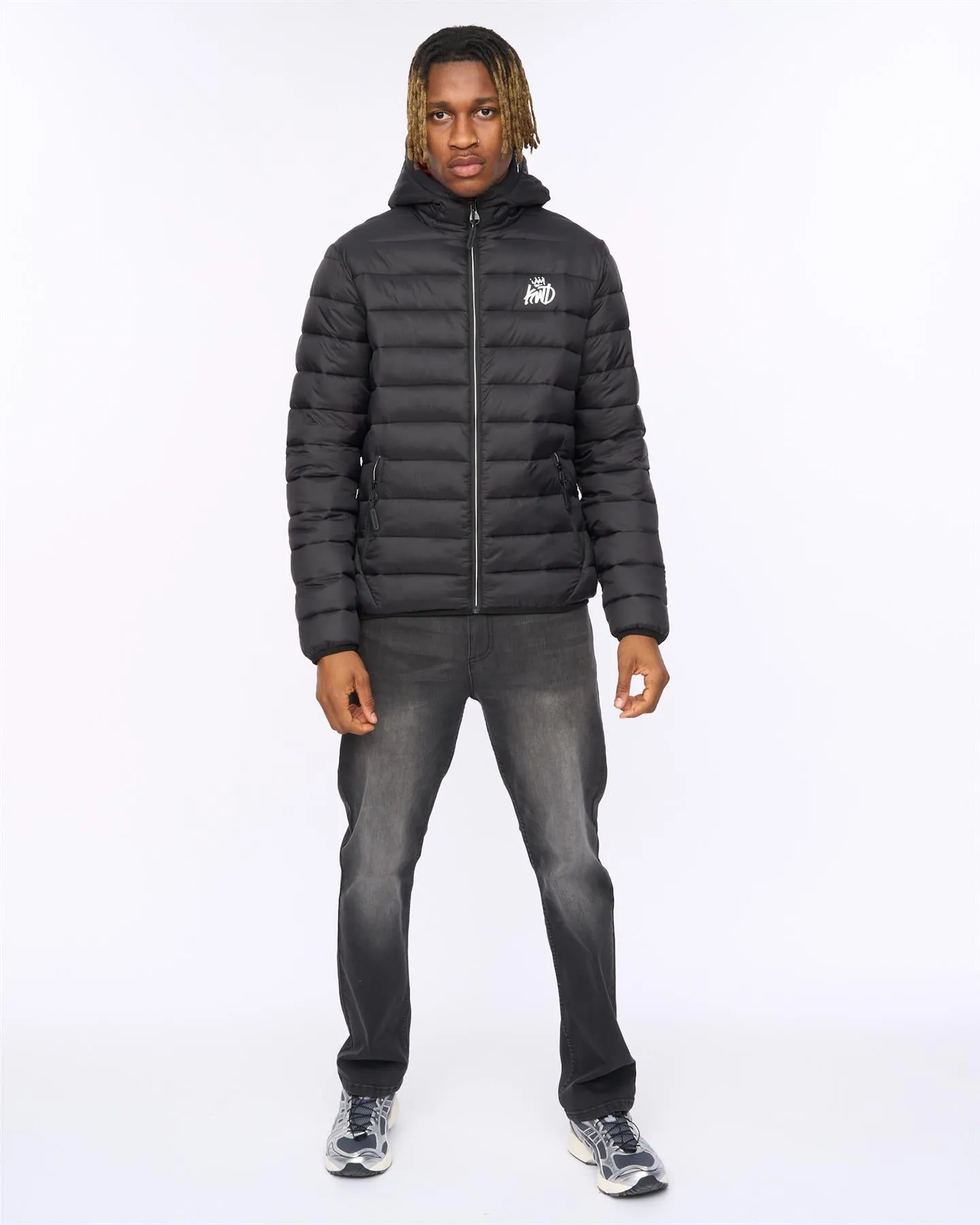 Mens Jackinson Puffer Jacket Black sold by Brand Corner product image thumbnail 2