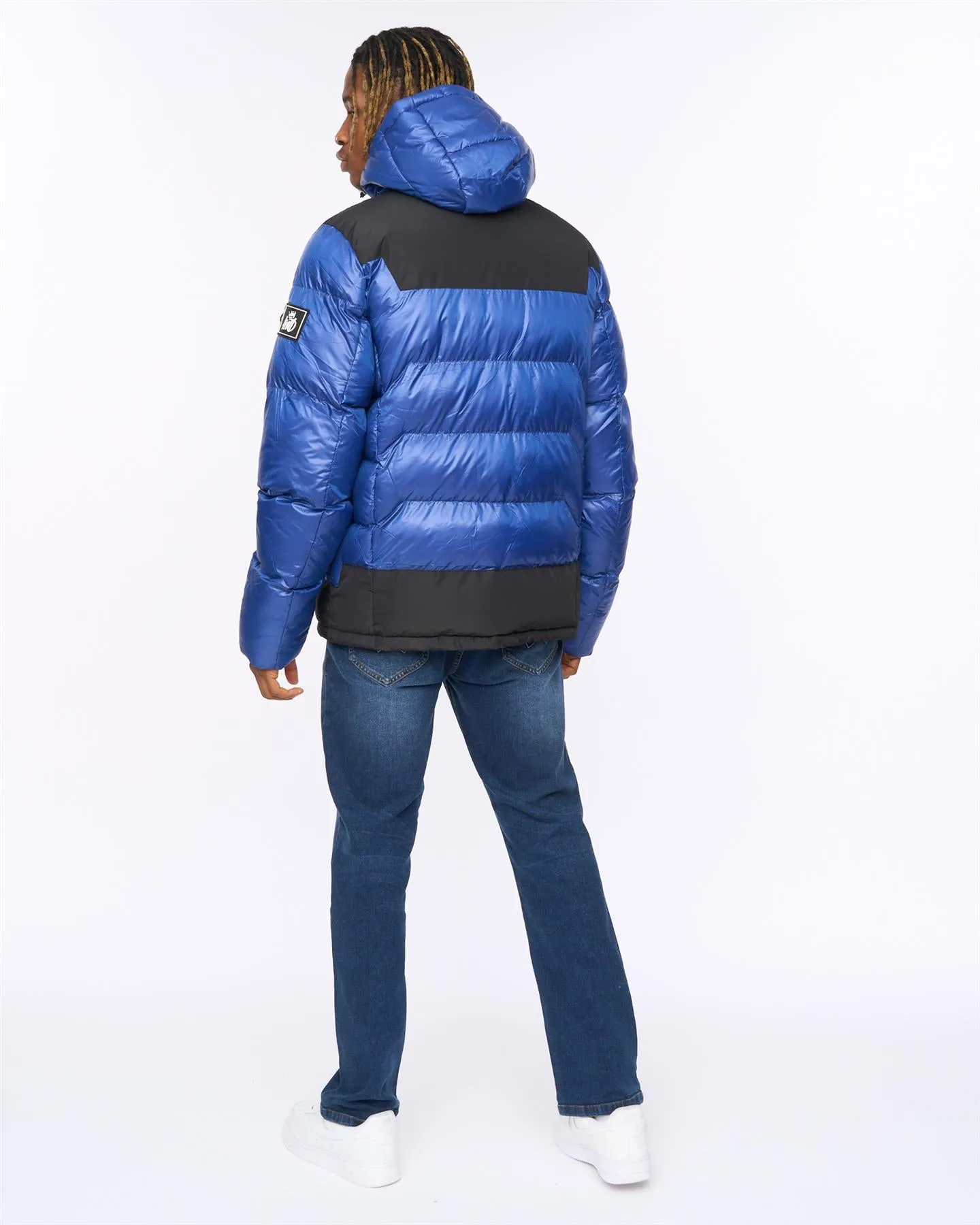 Mens Ascend Puffer Jacket Blue sold by Brand Corner product image thumbnail 4