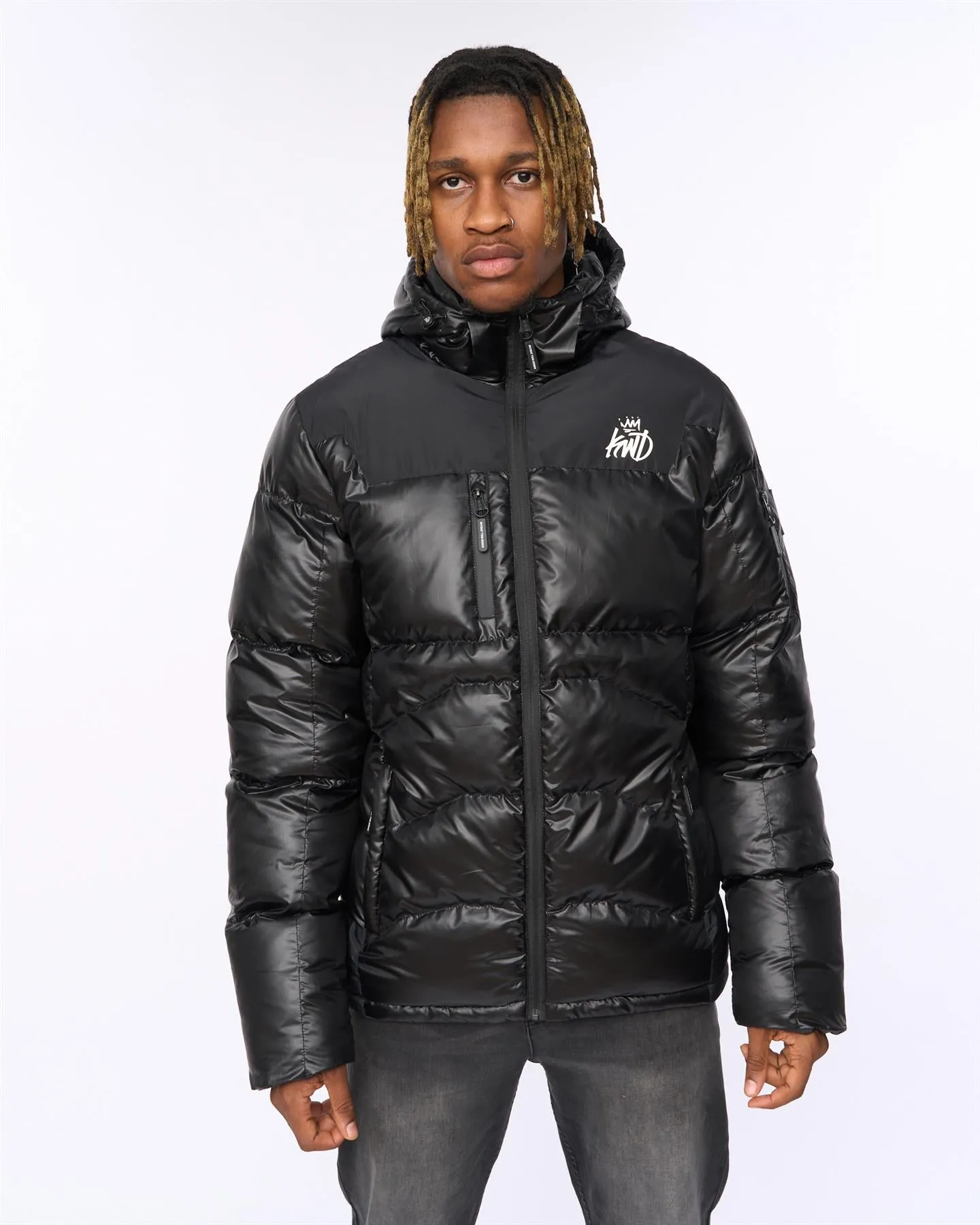 Mens Ascend Puffer Jacket Black sold by Brand Corner product image thumbnail 2