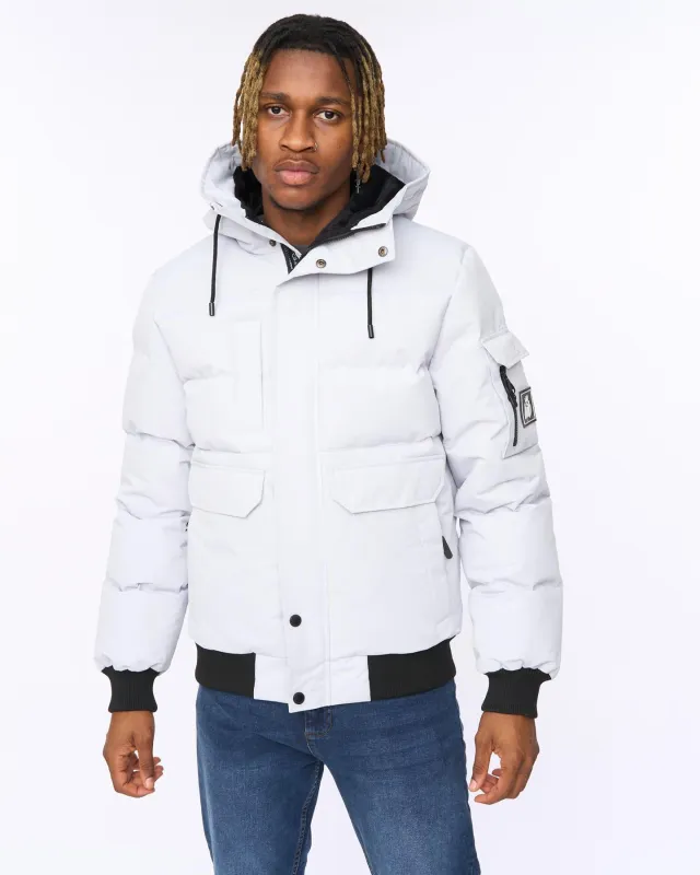 Mens Wakaday Bomber Jacket Putty sold by Brand Corner