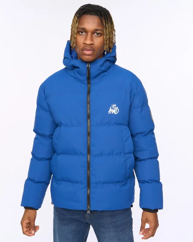 Mens Nahjo Puffer Jacket Blue sold by Brand Corner