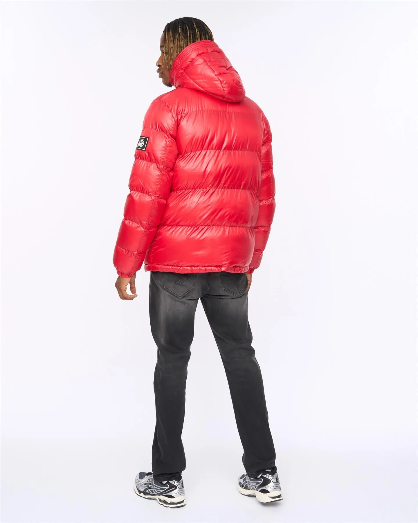 Mens Welcome Puffer Jacket Red sold by Brand Corner product image thumbnail 4