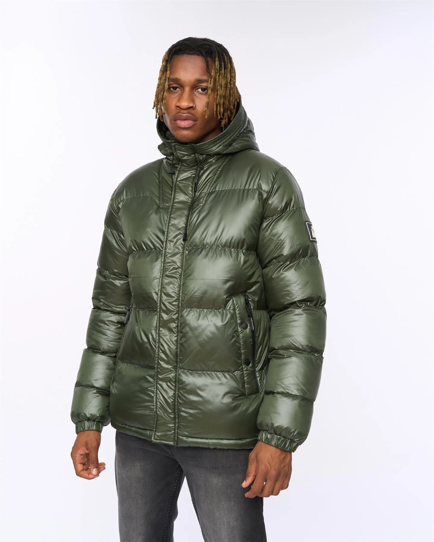 Mens Welcome Puffer Jacket Olive sold by Brand Corner product image thumbnail 2