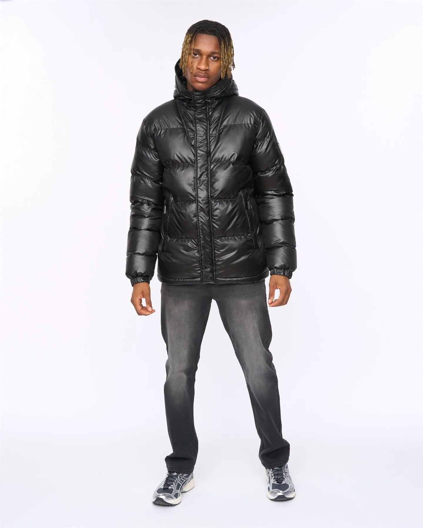 Mens Welcome Puffer Jacket Black sold by Brand Corner product image thumbnail 3