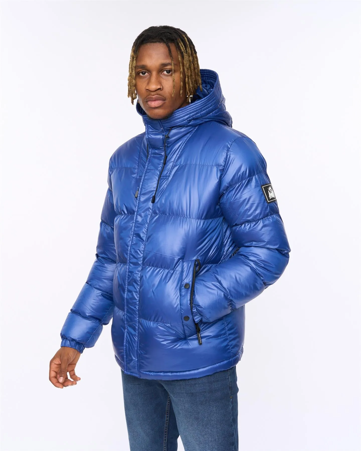 Mens Welcome Puffer Jacket Royal sold by Brand Corner product image thumbnail 2