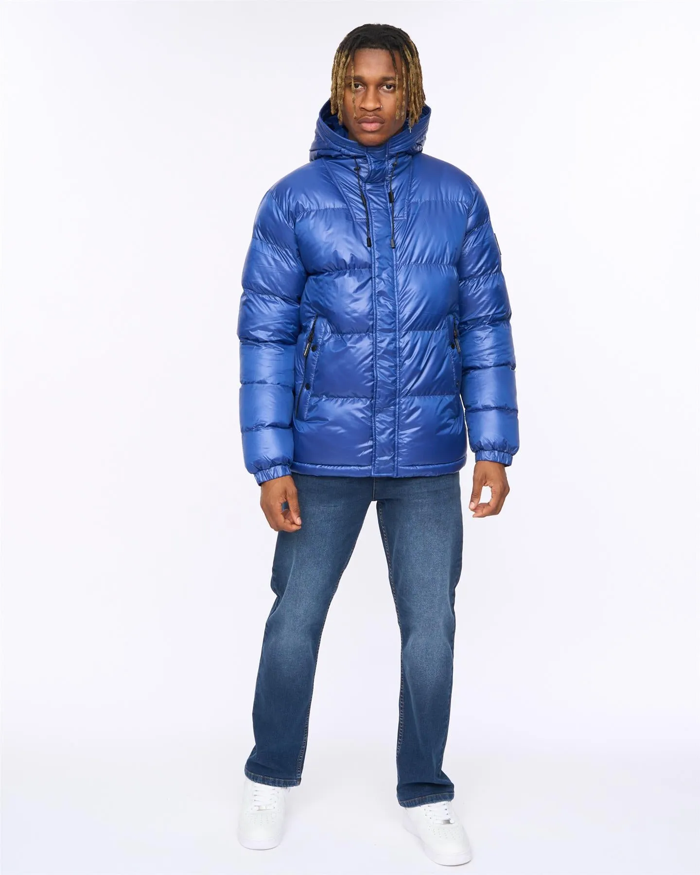 Mens Welcome Puffer Jacket Royal sold by Brand Corner product image thumbnail 3
