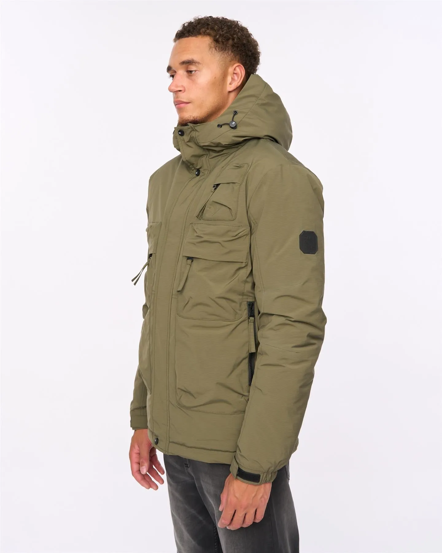 Mens Jelforth Jacket Khaki sold by Brand Corner product image thumbnail 3