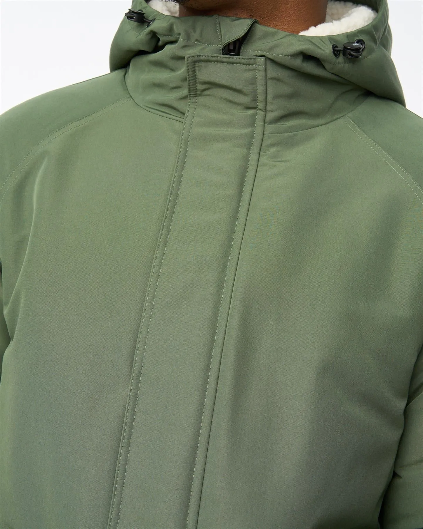 Mens Copfords Parka Dark Olive sold by Brand Corner product image thumbnail 5