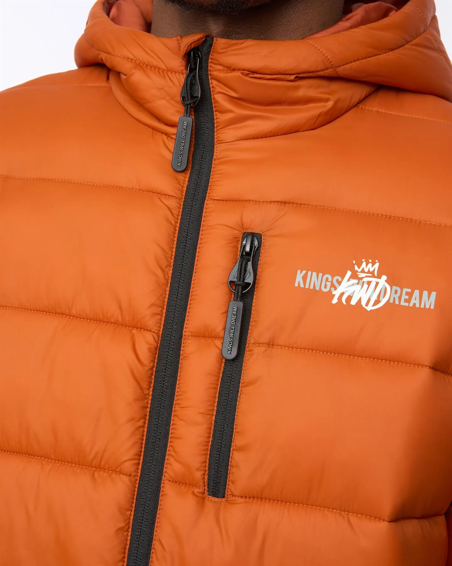 Mens Barcana Puffer Jacket Orange sold by Brand Corner product image thumbnail 5