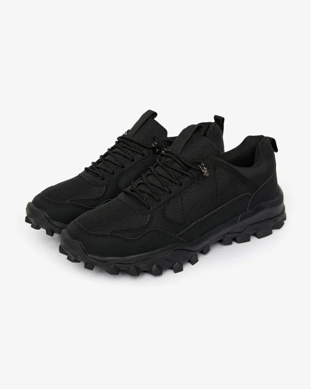 Mens Heymare Hiking Shoe Black Mono sold by Brand Corner