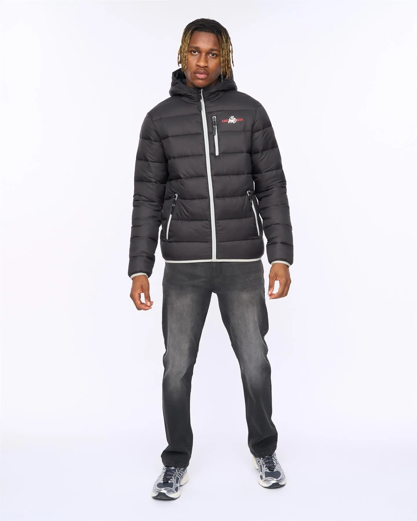 Mens Barcana Puffer Jacket Black sold by Brand Corner product image thumbnail 3